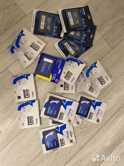 Новые SSD Netac/Patriot/Adata с Ситилинка
