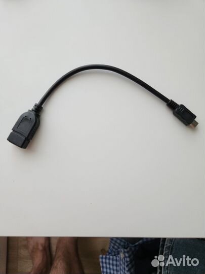 Переходник OTG micro USB на USB A