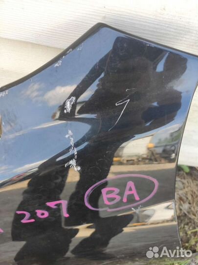 Крыло переднее левое пежо 207
