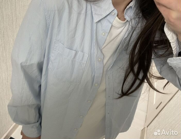 Рубашка в клетку hm