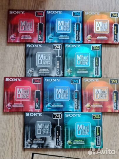 Продам минидиски minidisc sony