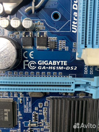 Материнская плата gigabyte 1155