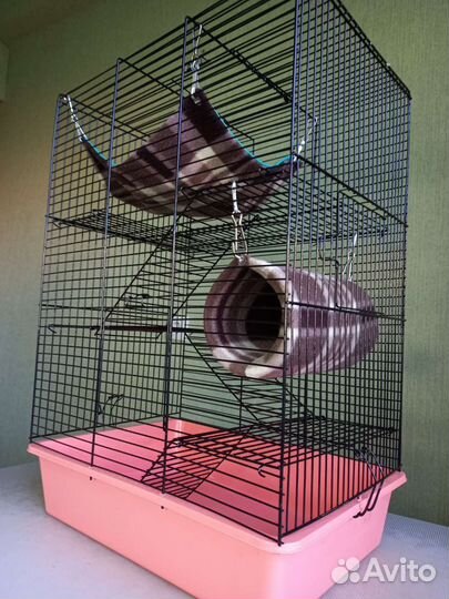 Клетка для хомяка, крысы, дегу
