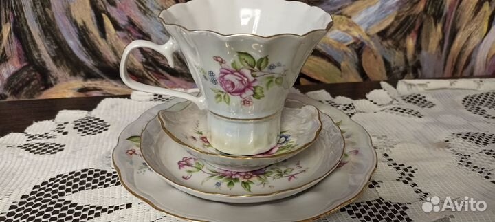 Чайная пара фарфор