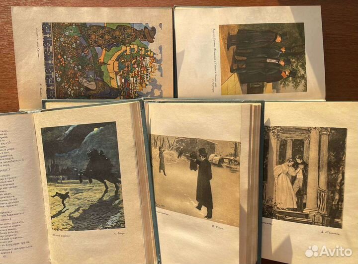 А С Пушкин собрание сочинений в 5 томах 1969