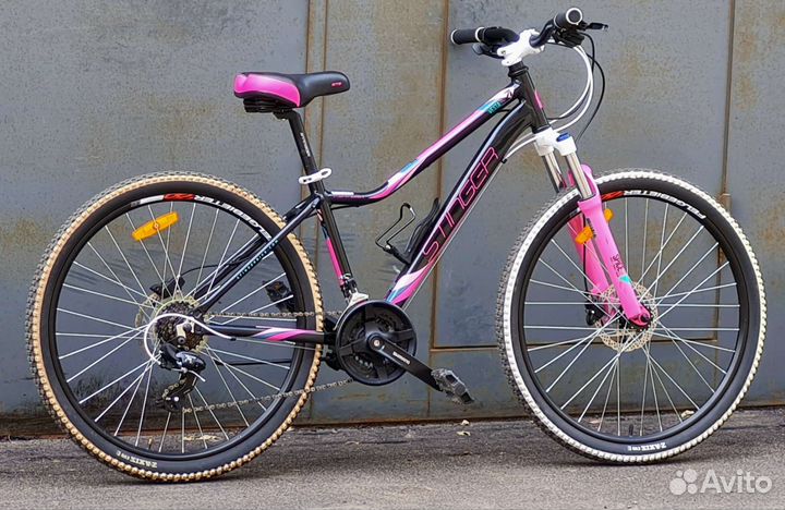 Женский велосипед Stinger (гидравлика shimano)