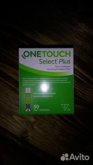 Тест полоски one touch select plus