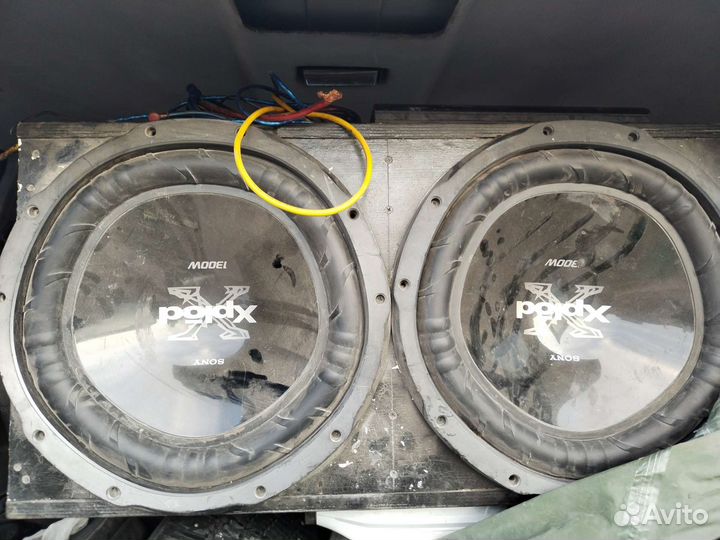 Сабвуфер+усилитель