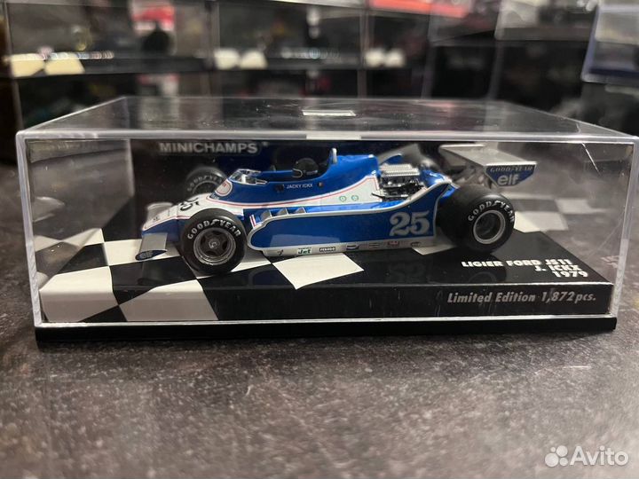 F1 1:43 Formula 1 Minichamps разные