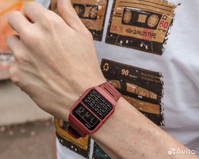 Часы casio с калькулятором