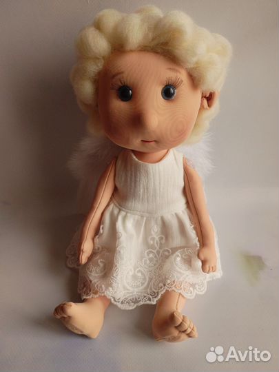 Текстильная интерьерная кукла