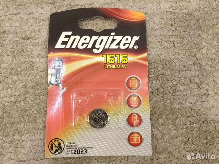 Батарейка Energizer CR1616