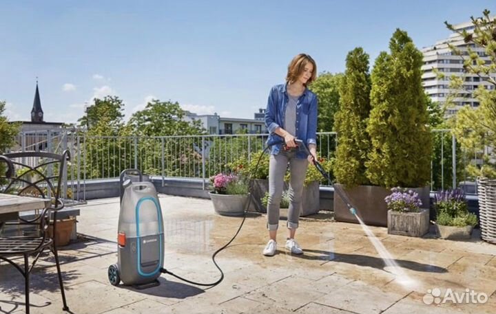 Аккумуляторная мойка высокого давления gardena