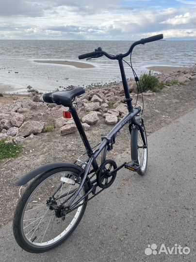 Складной велосипед b’twin hoptown 300 tilt 100