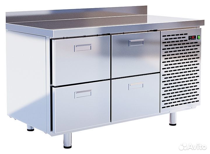 Стол холодильный italfrost (cryspi) сшc-4,0 GN-140