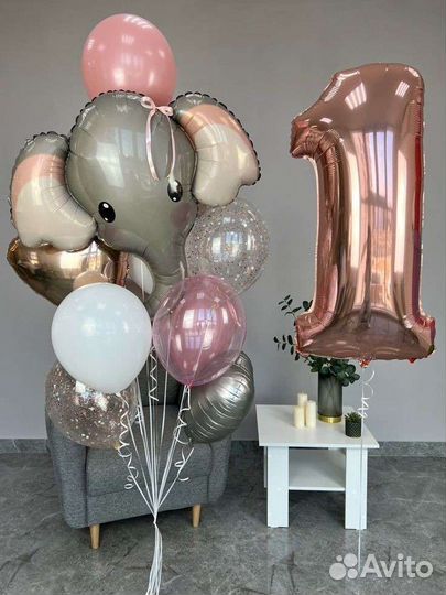 Воздушный шар цифра