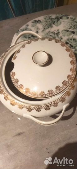 Фарфоровая супница Польша,1956г