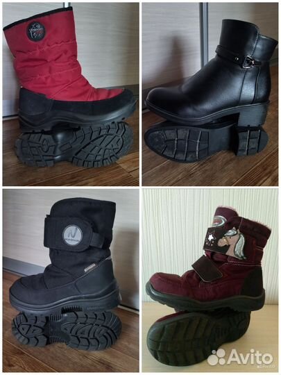 Зимняя и Демисезонная обувь р-р 31, 32, 36