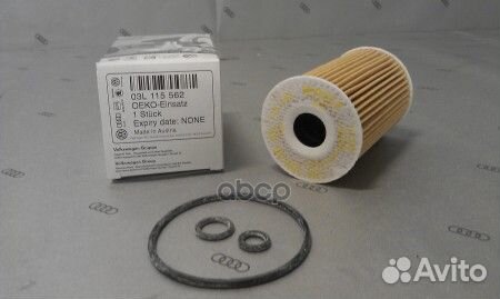 Фильтр масляный 03l115562 VAG