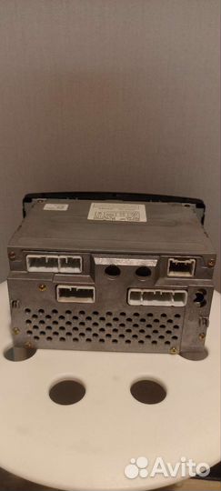 Штатная магнитола на toyota corolla 2002 года