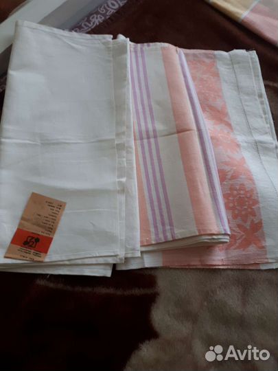 Скатерти и полотенца лён натуральный