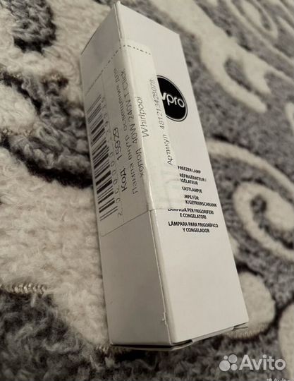 Лампа T25 40W для холодильника Whirlpool