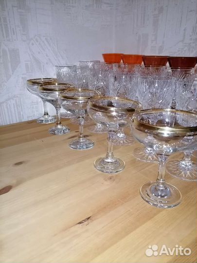 Бокалы креманки шампанское 5