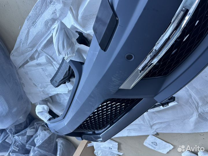 Mercedes benz w204 передний бампер 6.3 amg рест