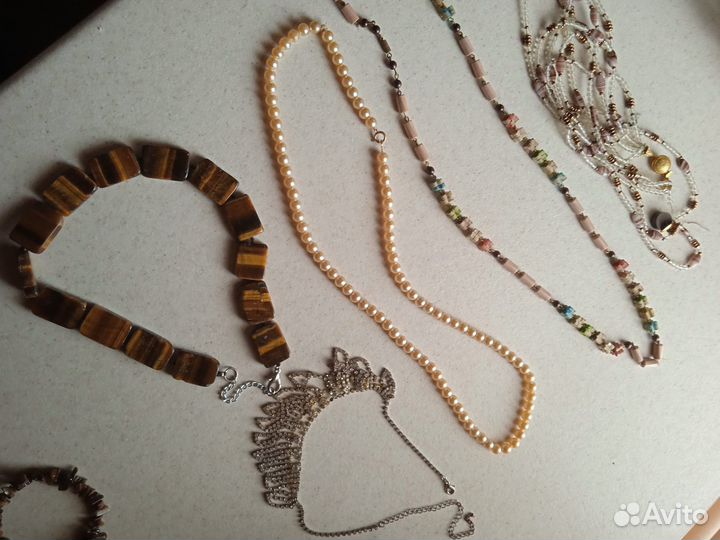 Винтажные бусы Калье СССР