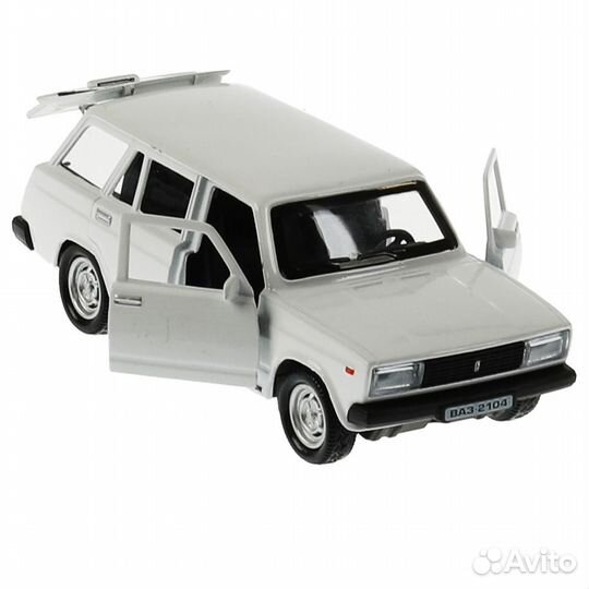 Модель Ваз 2104 белый Технопарк
