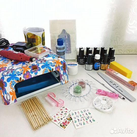 Новый набор для наращивания ногтей для новичка