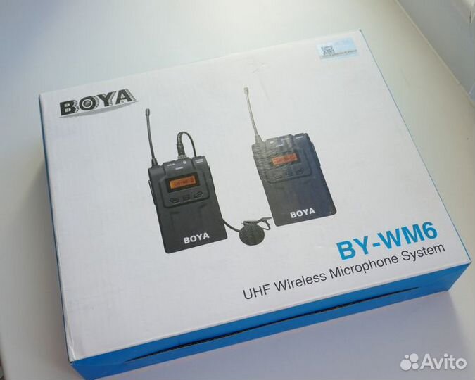Петличная радиосистема boya BY-WM6