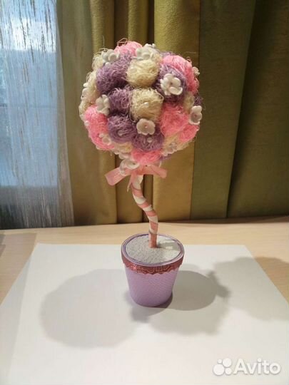 Топиарий, поделка в сад и школу