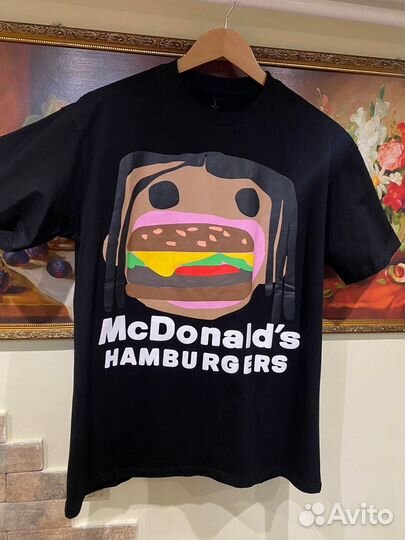 Футболка Nike Travis Scott Cactus Jack Humburger