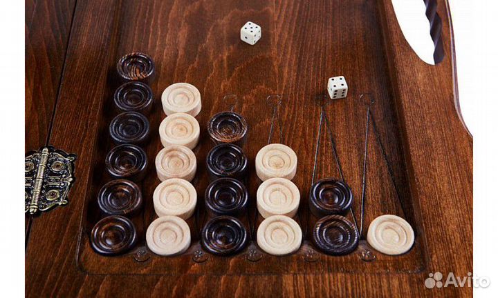 Нарды резные 