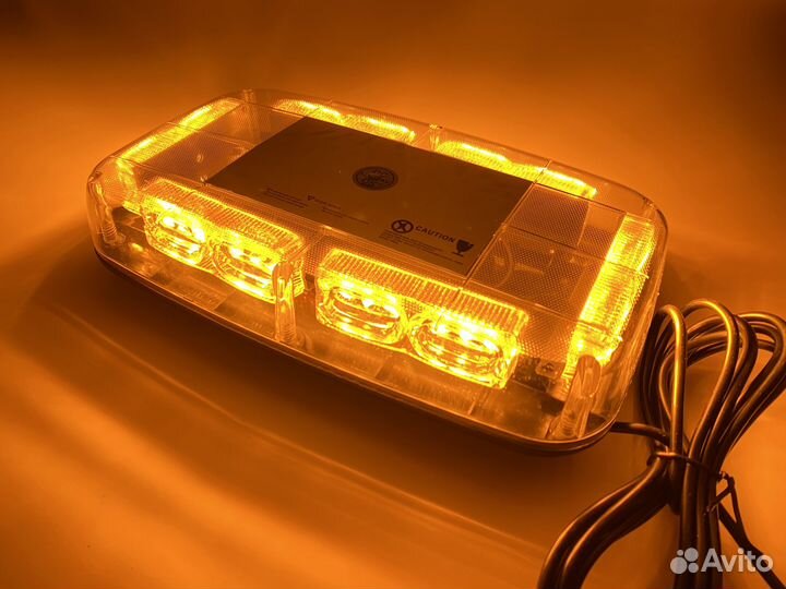 Маяк проблесковый диодный LED мигалка 12-24В