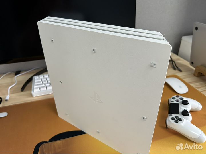 Sony playstation 4 pro 1tb прошитая белая
