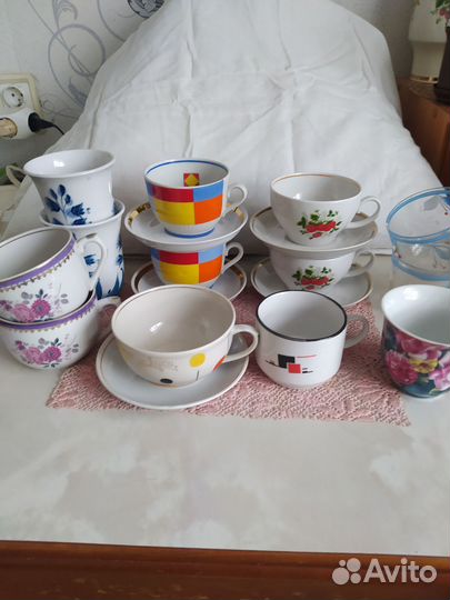 Чашечки, бокалы