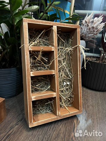 Коробка подарочная деревянная