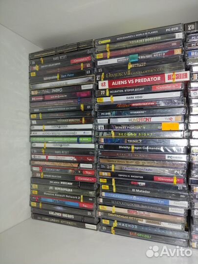 Игры для пк на дисках. Запечатанные лицензия