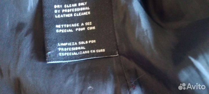 Куртка натуральная кожа michael cors, 42 разм