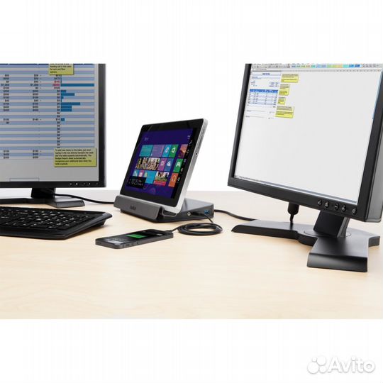 Belkin USB 3.0 Dual Video Windows 8 Tablet Док