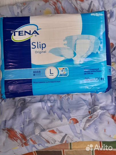 Памперсы для взрослых seni slip,L