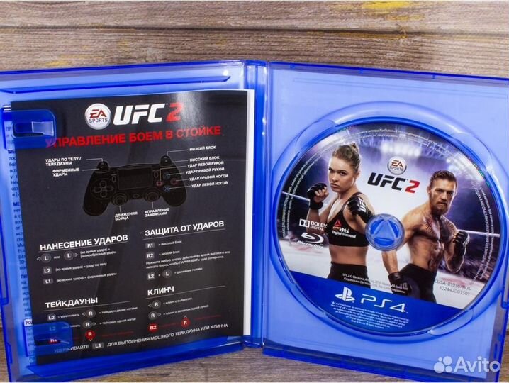 Игра UFC 2 для PlayStation 4, английский язык, дис