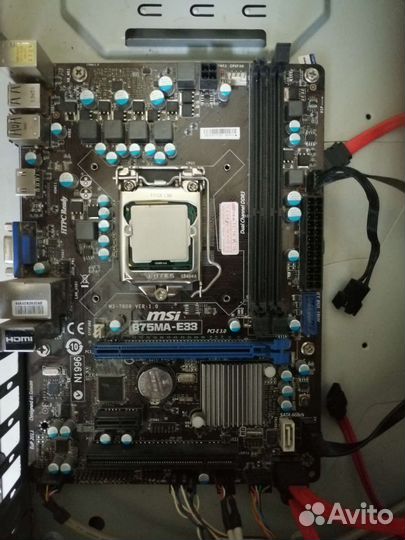 Материнская плата 1155 с процессором i5