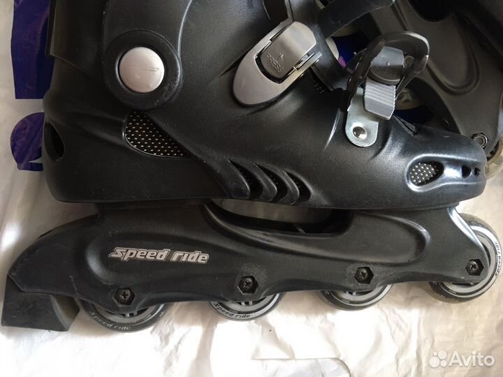 Роликовые коньки 39 размер + защита