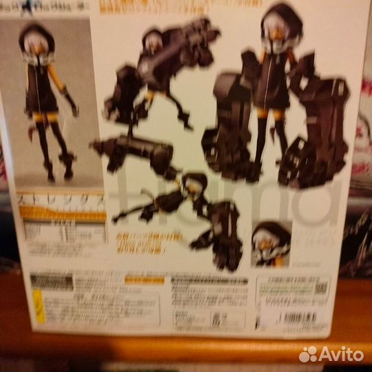 Аниме фигурка black rock shooter figma strength ma