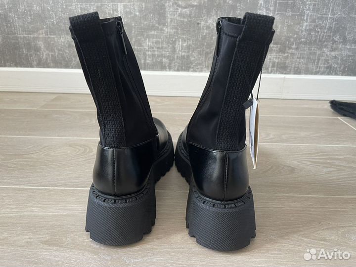 Новые Челси черные ботинки Zara Зара 38р