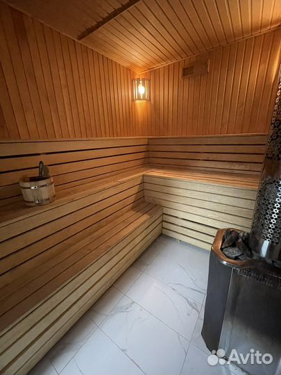 Сауна с бассейном