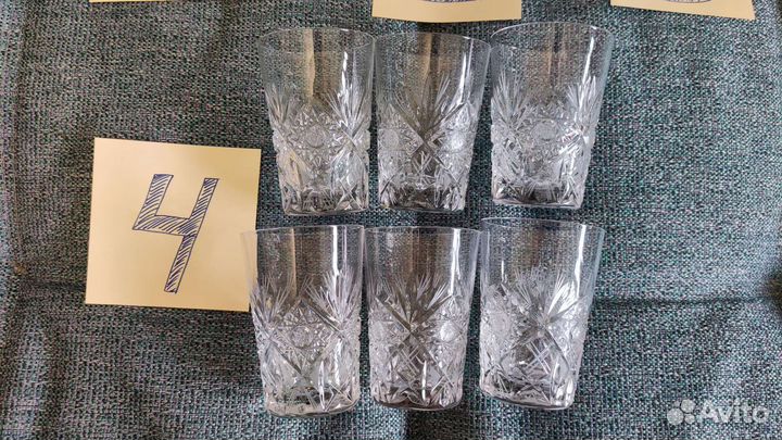 Хрустальная посуда СССР